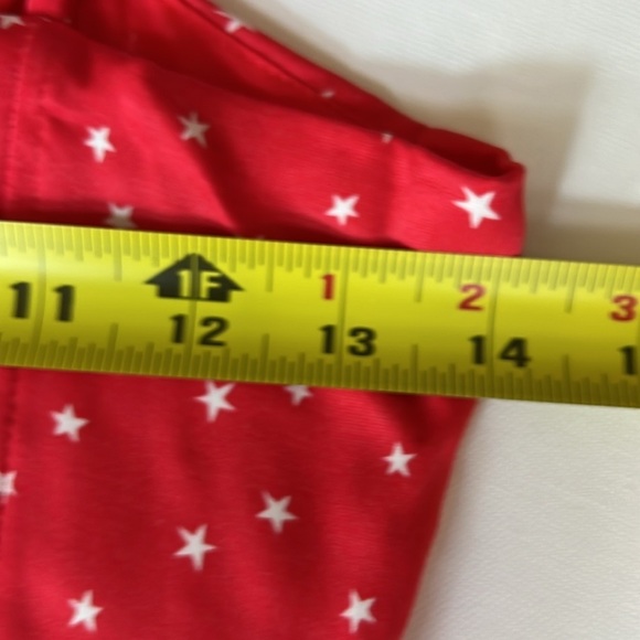 Zara Women's  Red Bodysuit with White Stars - Picture 6 of 8